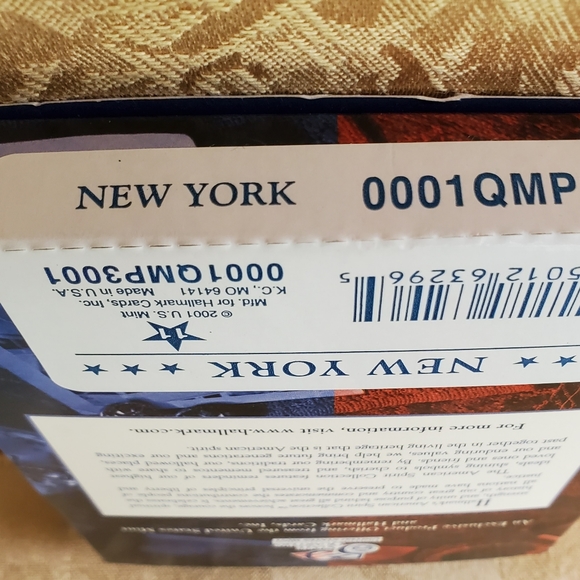 American Spirit Collection,  50 State Quarter Ornament - New York 2001 - Picture 8 of 8